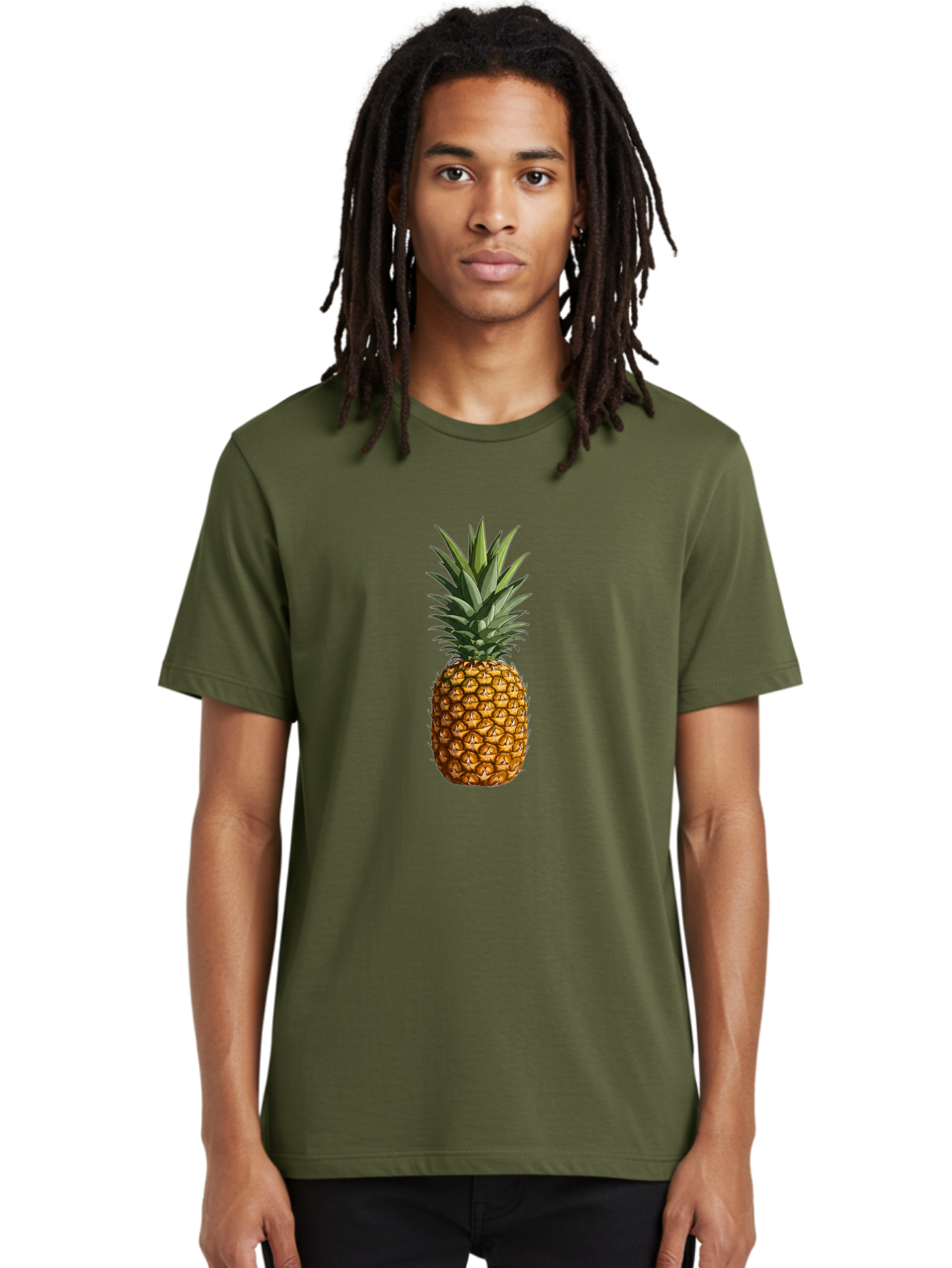 Pineapple Men'S Graphic Tee, 100% Cotton, Comfortable Casual Summer Wear, Machine Washable, Vintage Camera, Old Camera, Antique Camera, Black Camera, Classic Photography, Photography Equipment, Nostalgic Device, Film Camera, Camera Art Ban122