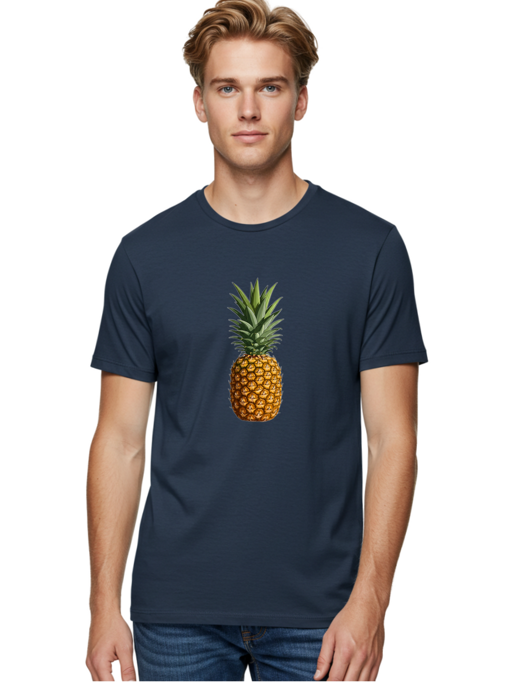 Pineapple Men'S Graphic Tee, 100% Cotton, Comfortable Casual Summer Wear, Machine Washable, Vintage Camera, Old Camera, Antique Camera, Black Camera, Classic Photography, Photography Equipment, Nostalgic Device, Film Camera, Camera Art Ban122