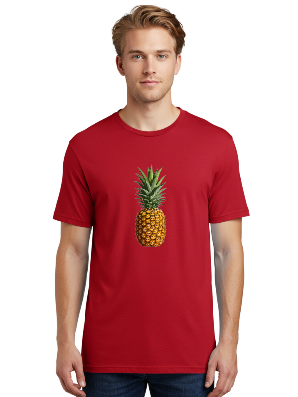 Pineapple Men'S Graphic Tee, 100% Cotton, Comfortable Casual Summer Wear, Machine Washable, Vintage Camera, Old Camera, Antique Camera, Black Camera, Classic Photography, Photography Equipment, Nostalgic Device, Film Camera, Camera Art Ban122