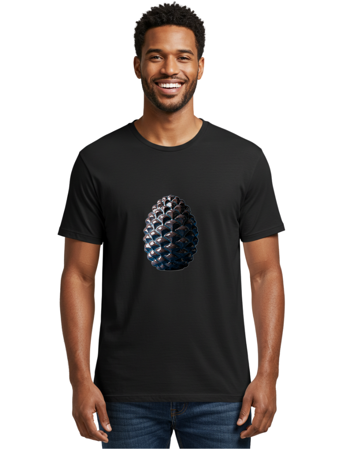 Pinecone-1 Men'S Graphic Tee, 100% Cotton, Comfortable Casual Summer Wear, Machine Washable, Vintage Camera, Old Camera, Antique Camera, Black Camera, Classic Photography, Photography Equipment, Nostalgic Device, Film Camera, Camera Art Ban123