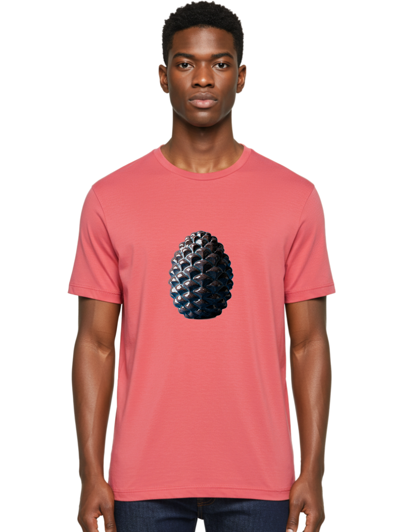 Pinecone-1 Men'S Graphic Tee, 100% Cotton, Comfortable Casual Summer Wear, Machine Washable, Vintage Camera, Old Camera, Antique Camera, Black Camera, Classic Photography, Photography Equipment, Nostalgic Device, Film Camera, Camera Art Ban123