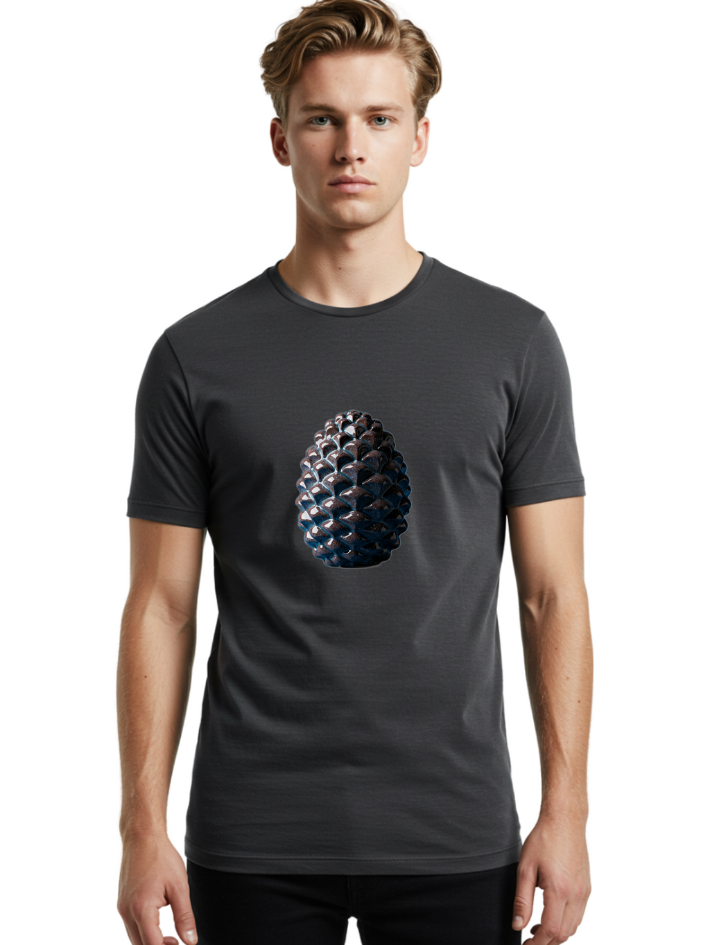 Pinecone-1 Men'S Graphic Tee, 100% Cotton, Comfortable Casual Summer Wear, Machine Washable, Vintage Camera, Old Camera, Antique Camera, Black Camera, Classic Photography, Photography Equipment, Nostalgic Device, Film Camera, Camera Art Ban123