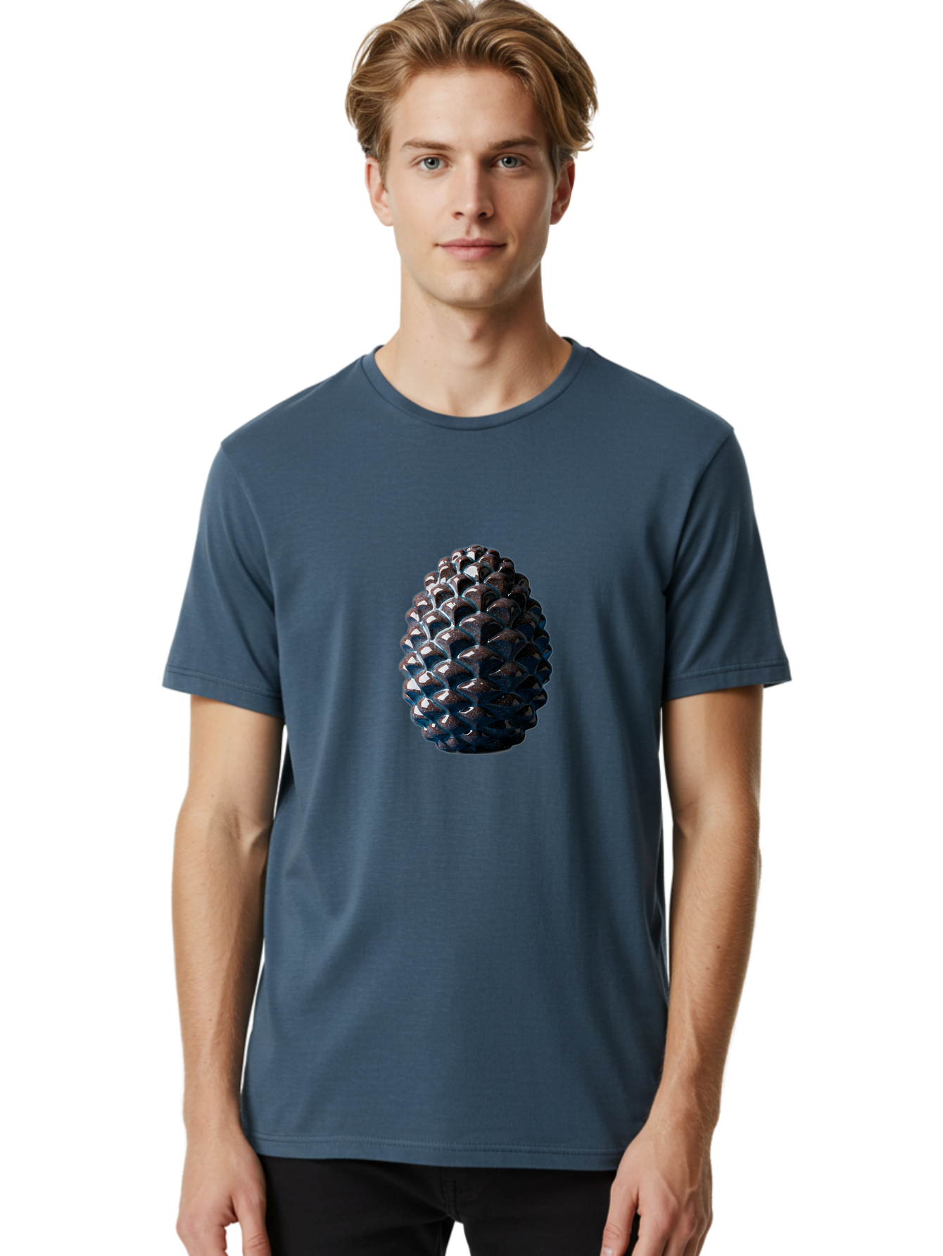 Pinecone-1 Men'S Graphic Tee, 100% Cotton, Comfortable Casual Summer Wear, Machine Washable, Vintage Camera, Old Camera, Antique Camera, Black Camera, Classic Photography, Photography Equipment, Nostalgic Device, Film Camera, Camera Art Ban123