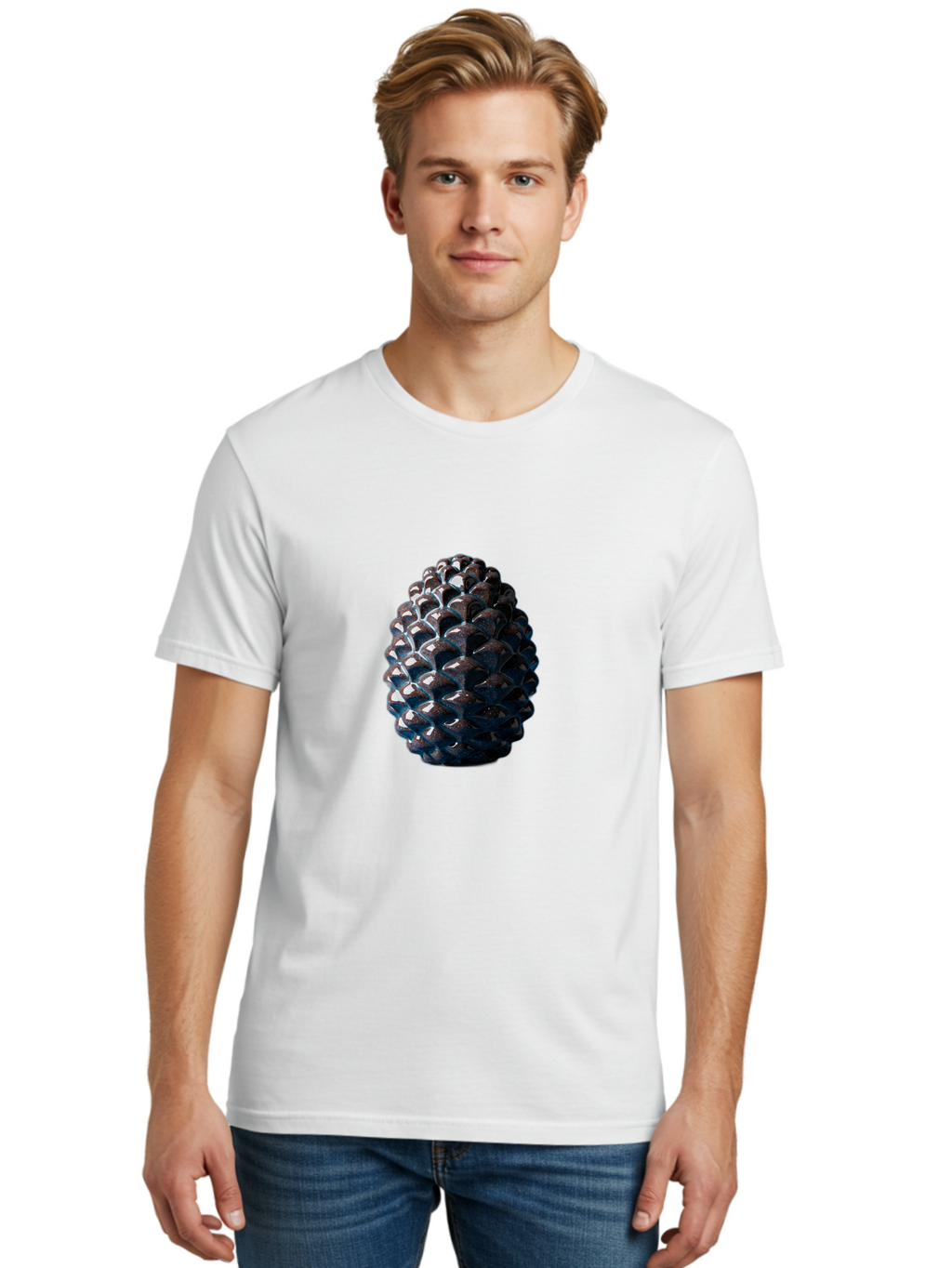 Pinecone-1 Men'S Graphic Tee, 100% Cotton, Comfortable Casual Summer Wear, Machine Washable, Vintage Camera, Old Camera, Antique Camera, Black Camera, Classic Photography, Photography Equipment, Nostalgic Device, Film Camera, Camera Art Ban123