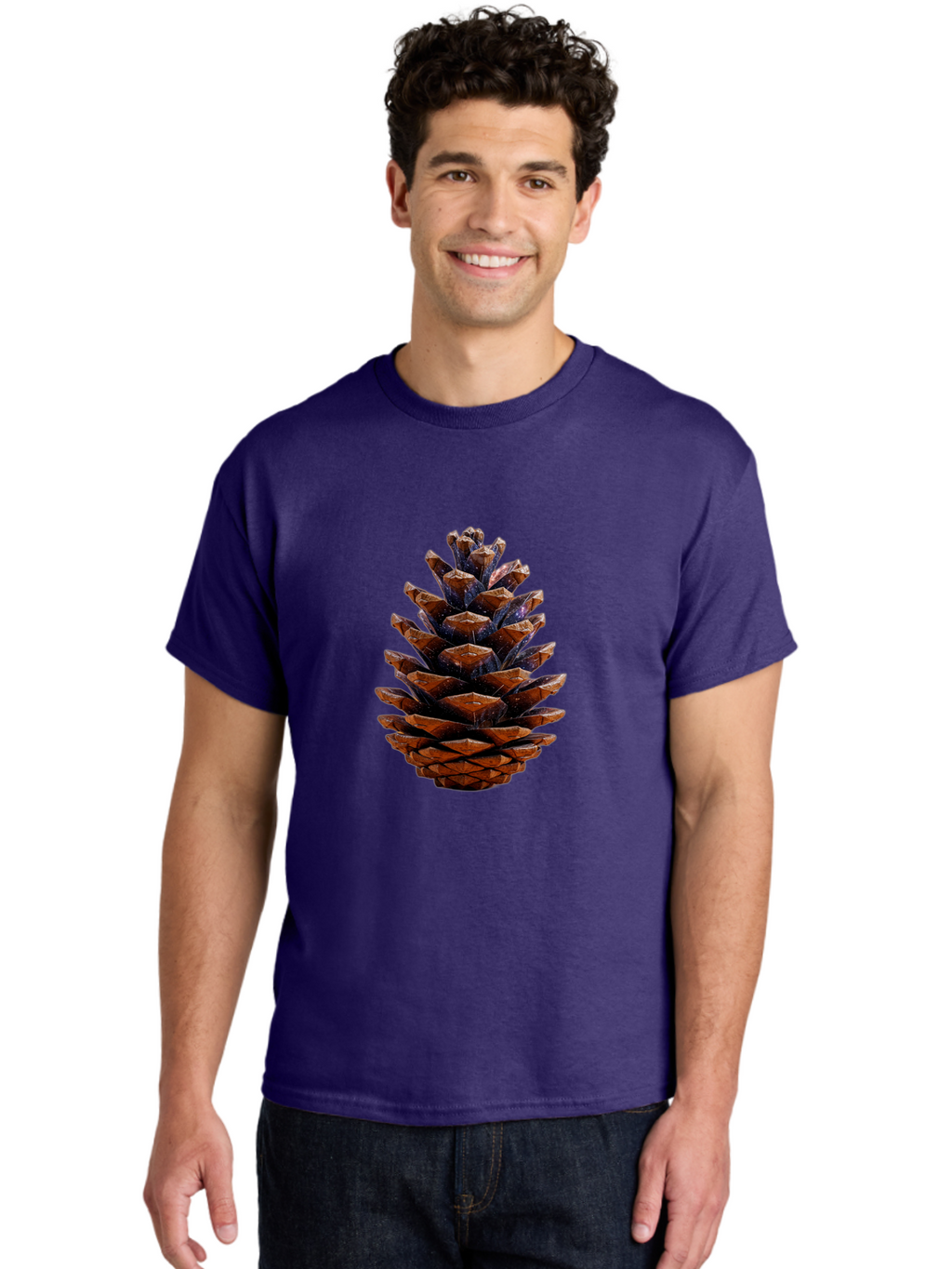 Pinecone Men'S Graphic Tee, 100% Cotton, Comfortable Casual Summer Wear, Machine Washable, Vintage Camera, Old Camera, Antique Camera, Black Camera, Classic Photography, Photography Equipment, Nostalgic Device, Film Camera, Camera Art Ban124