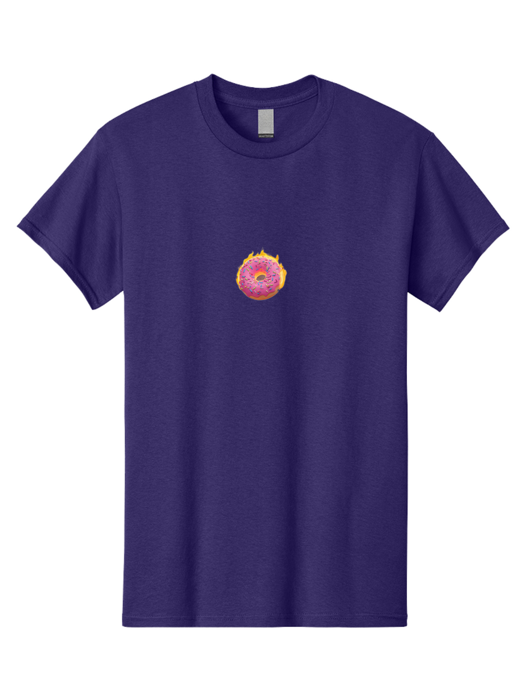 Pink-Donut-Fire Men'S Graphic Tee, 100% Cotton, Comfortable Casual Summer Wear, Machine Washable, Vintage Camera, Old Camera, Antique Camera, Black Camera, Classic Photography, Photography Equipment, Nostalgic Device, Film Camera, Camera Art Ban127