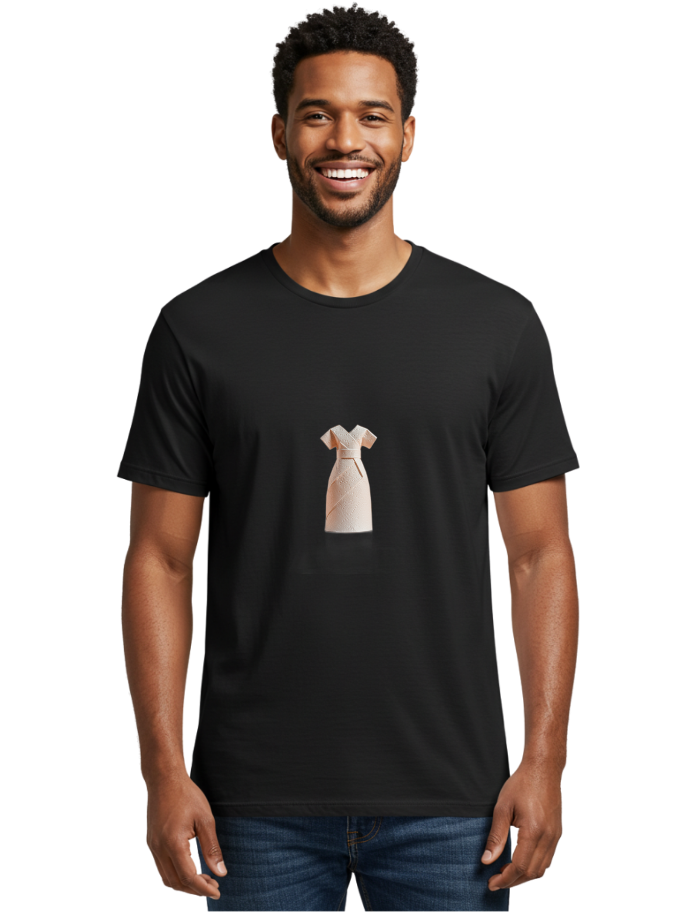 Pink-Dress Men'S Graphic Tee, 100% Cotton, Comfortable Casual Summer Wear, Machine Washable, Vintage Camera, Old Camera, Antique Camera, Black Camera, Classic Photography, Photography Equipment, Nostalgic Device, Film Camera, Camera Art Ban129