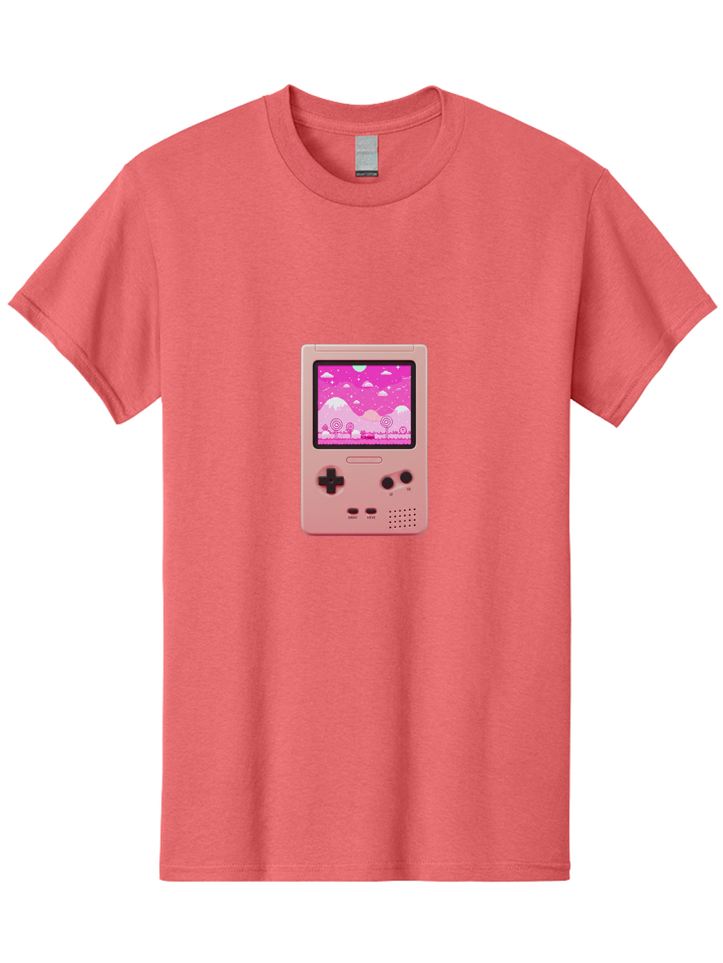 Pink-Game-Console Men'S Graphic Tee, 100% Cotton, Comfortable Casual Summer Wear, Machine Washable, Vintage Camera, Old Camera, Antique Camera, Black Camera, Classic Photography, Photography Equipment, Nostalgic Device, Film Camera, Camera Art Ban132
