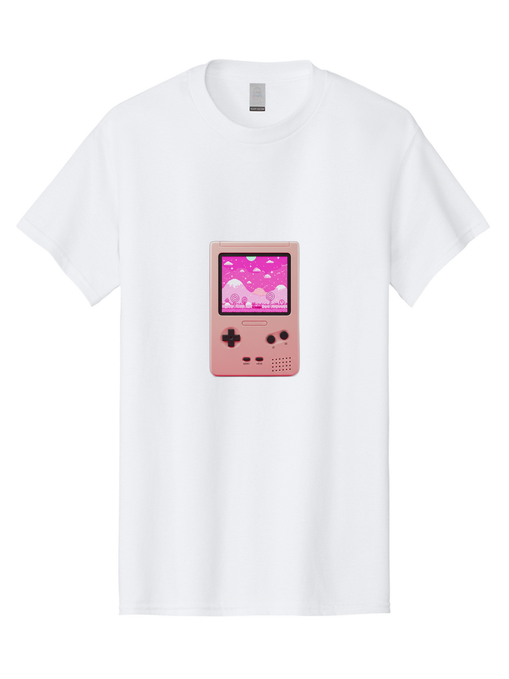 Pink-Game-Console Men'S Graphic Tee, 100% Cotton, Comfortable Casual Summer Wear, Machine Washable, Vintage Camera, Old Camera, Antique Camera, Black Camera, Classic Photography, Photography Equipment, Nostalgic Device, Film Camera, Camera Art Ban132