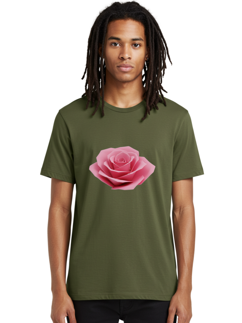 Pink-Rose Men'S Graphic Tee, 100% Cotton, Comfortable Casual Summer Wear, Machine Washable, Vintage Camera, Old Camera, Antique Camera, Black Camera, Classic Photography, Photography Equipment, Nostalgic Device, Film Camera, Camera Art Ban136