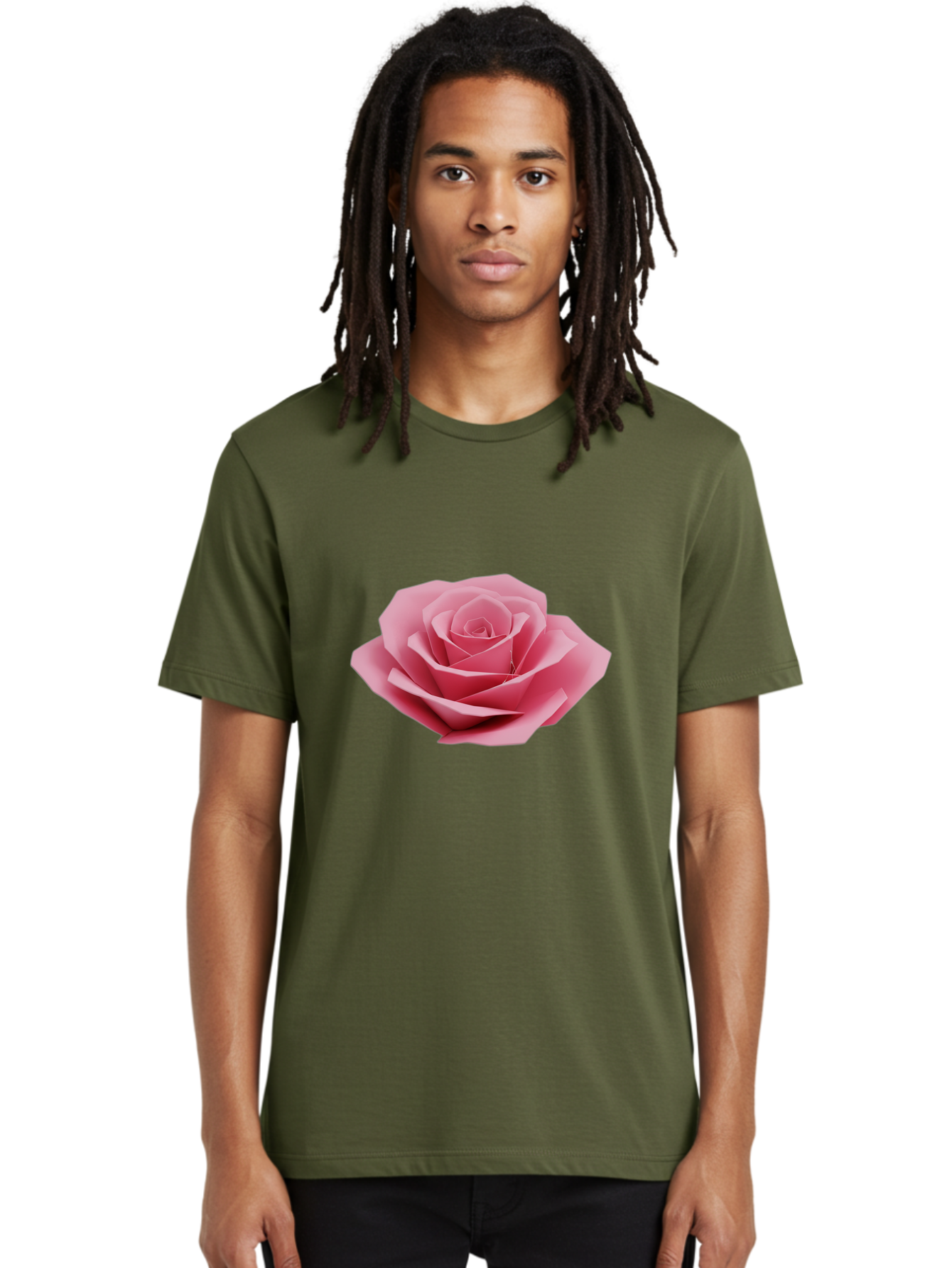 Pink-Rose Men'S Graphic Tee, 100% Cotton, Comfortable Casual Summer Wear, Machine Washable, Vintage Camera, Old Camera, Antique Camera, Black Camera, Classic Photography, Photography Equipment, Nostalgic Device, Film Camera, Camera Art Ban136