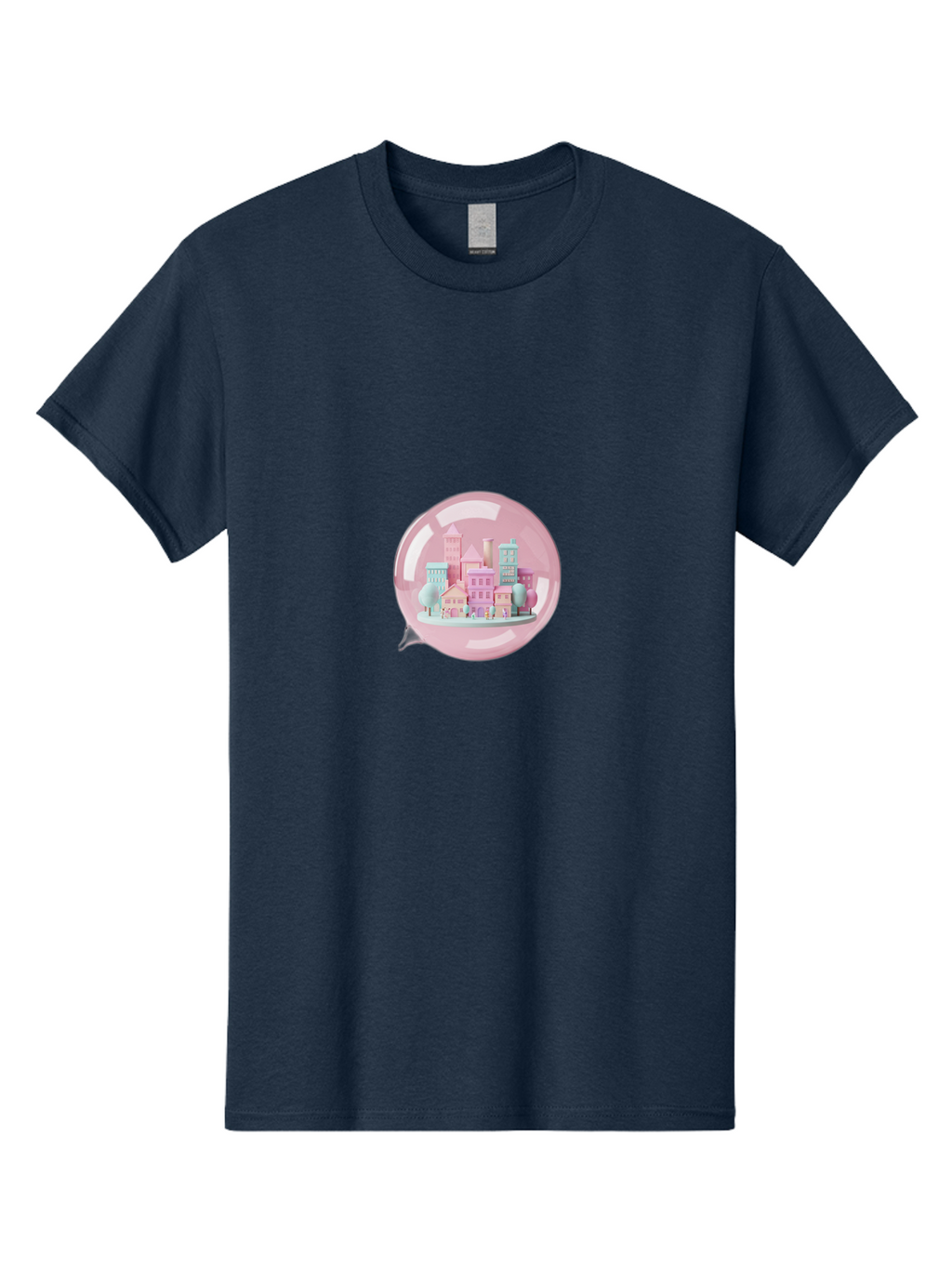 Pink-Snow-Globe Men'S Graphic Tee, 100% Cotton, Comfortable Casual Summer Wear, Machine Washable, Vintage Camera, Old Camera, Antique Camera, Black Camera, Classic Photography, Photography Equipment, Nostalgic Device, Film Camera, Camera Art Ban137