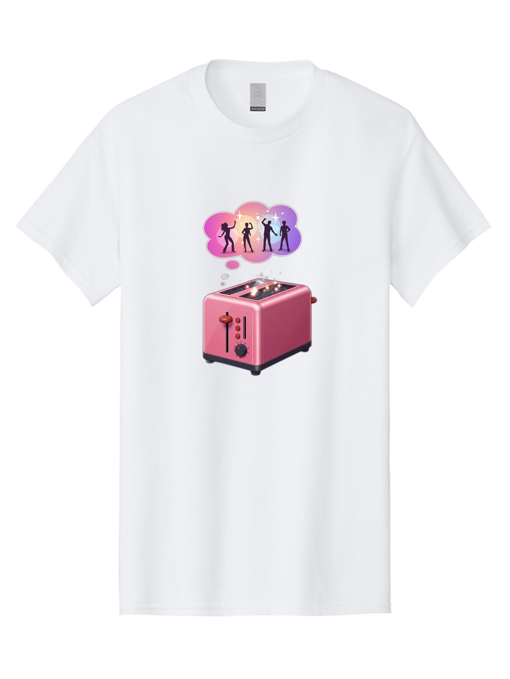 Pink-Toaster Men'S Graphic Tee, 100% Cotton, Comfortable Casual Summer Wear, Machine Washable, Vintage Camera, Old Camera, Antique Camera, Black Camera, Classic Photography, Photography Equipment, Nostalgic Device, Film Camera, Camera Art Ban138