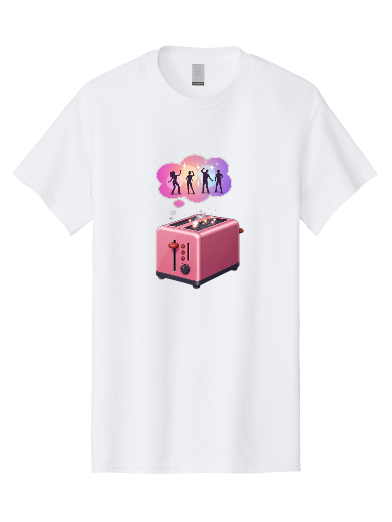Pink-Toaster Men'S Graphic Tee, 100% Cotton, Comfortable Casual Summer Wear, Machine Washable, Vintage Camera, Old Camera, Antique Camera, Black Camera, Classic Photography, Photography Equipment, Nostalgic Device, Film Camera, Camera Art Ban138