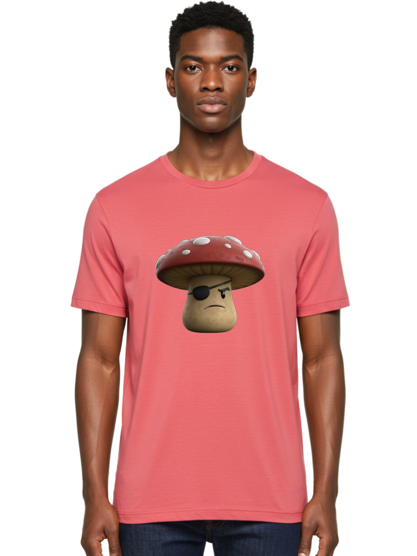 Pirate-Mushroom-1 Men'S Graphic Tee, 100% Cotton, Comfortable Casual Summer Wear, Machine Washable, Vintage Camera, Old Camera, Antique Camera, Black Camera, Classic Photography, Photography Equipment, Nostalgic Device, Film Camera, Camera Art Ban139