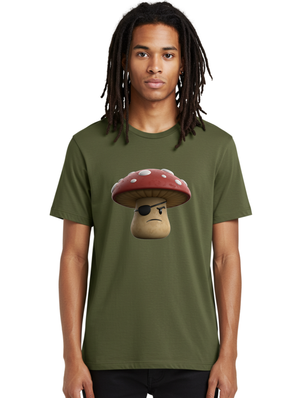 Pirate-Mushroom-1 Men'S Graphic Tee, 100% Cotton, Comfortable Casual Summer Wear, Machine Washable, Vintage Camera, Old Camera, Antique Camera, Black Camera, Classic Photography, Photography Equipment, Nostalgic Device, Film Camera, Camera Art Ban139