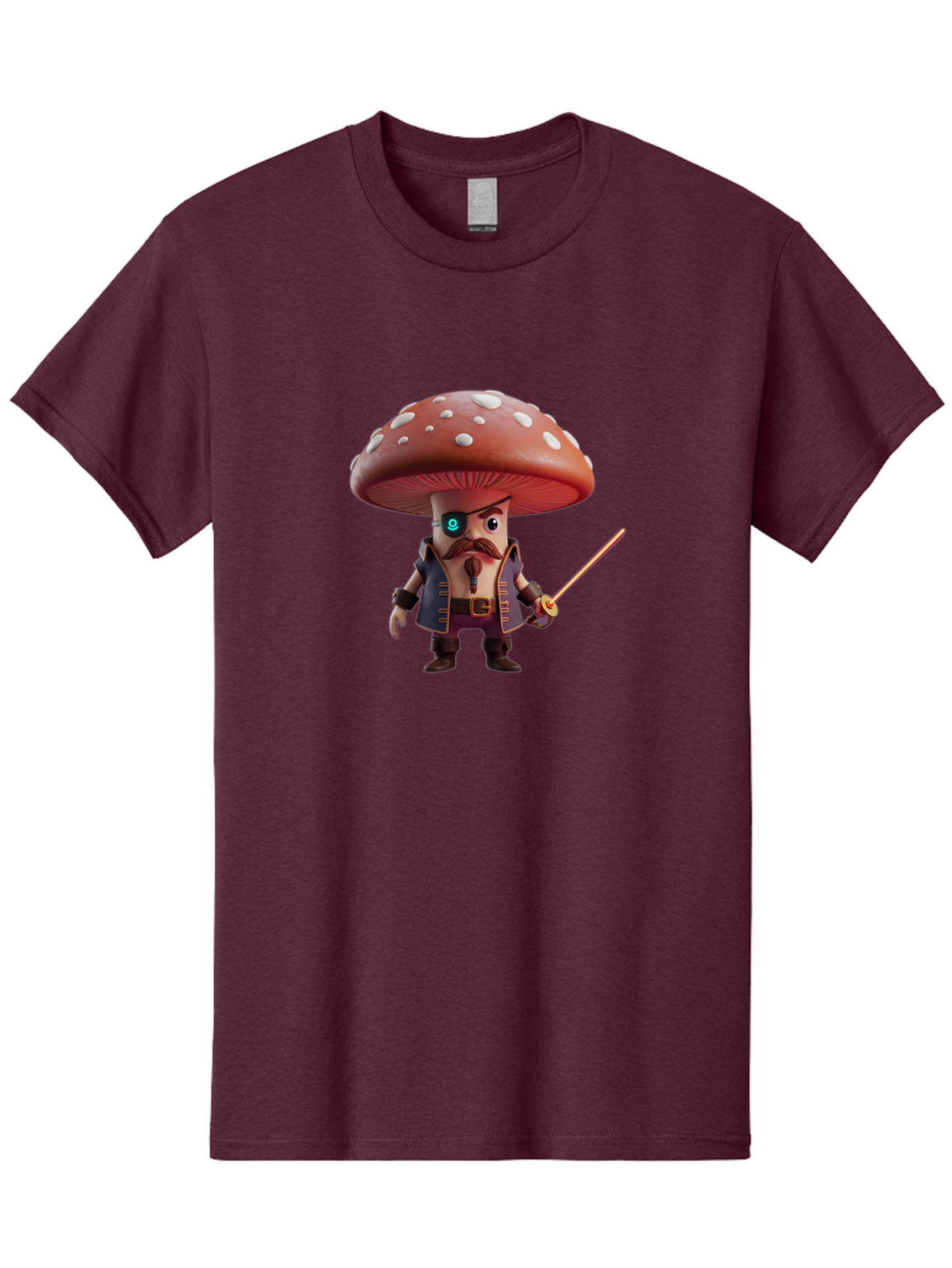 Pirate-Mushroom-3 Men'S Graphic Tee, 100% Cotton, Comfortable Casual Summer Wear, Machine Washable, Vintage Camera, Old Camera, Antique Camera, Black Camera, Classic Photography, Photography Equipment, Nostalgic Device, Film Camera, Camera Art Ban141