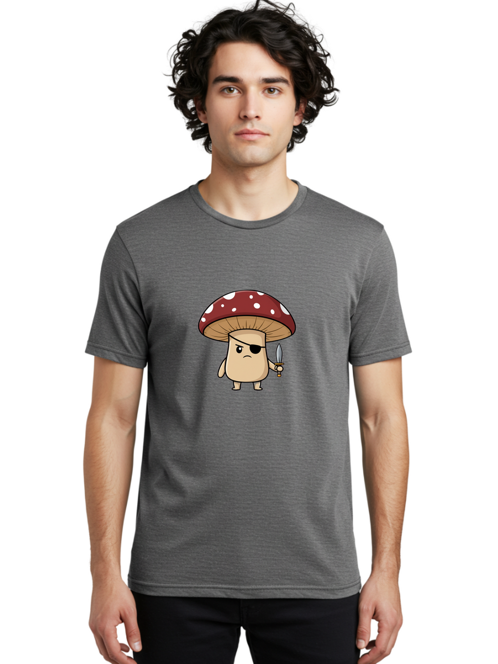 Pirate-Mushroom-4 Men'S Graphic Tee, 100% Cotton, Comfortable Casual Summer Wear, Machine Washable, Vintage Camera, Old Camera, Antique Camera, Black Camera, Classic Photography, Photography Equipment, Nostalgic Device, Film Camera, Camera Art Ban142