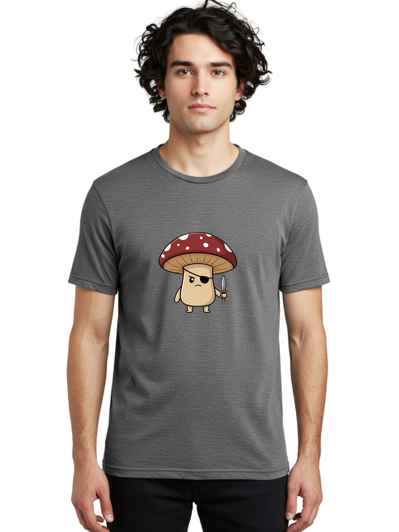 Pirate-Mushroom-4 Men'S Graphic Tee, 100% Cotton, Comfortable Casual Summer Wear, Machine Washable, Vintage Camera, Old Camera, Antique Camera, Black Camera, Classic Photography, Photography Equipment, Nostalgic Device, Film Camera, Camera Art Ban142