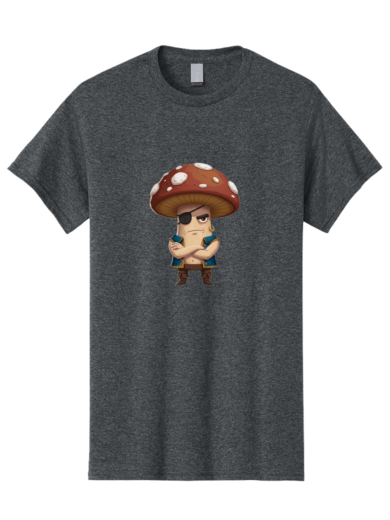 Pirate-Mushroom-5 Men'S Graphic Tee, 100% Cotton, Comfortable Casual Summer Wear, Machine Washable, Vintage Camera, Old Camera, Antique Camera, Black Camera, Classic Photography, Photography Equipment, Nostalgic Device, Film Camera, Camera Art Ban143