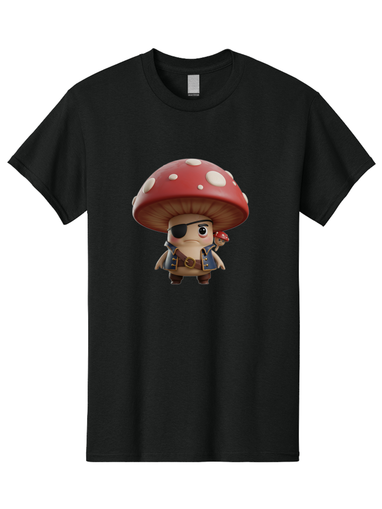Pirate-Mushroom Men'S Graphic Tee, 100% Cotton, Comfortable Casual Summer Wear, Machine Washable, Vintage Camera, Old Camera, Antique Camera, Black Camera, Classic Photography, Photography Equipment, Nostalgic Device, Film Camera, Camera Art Ban146