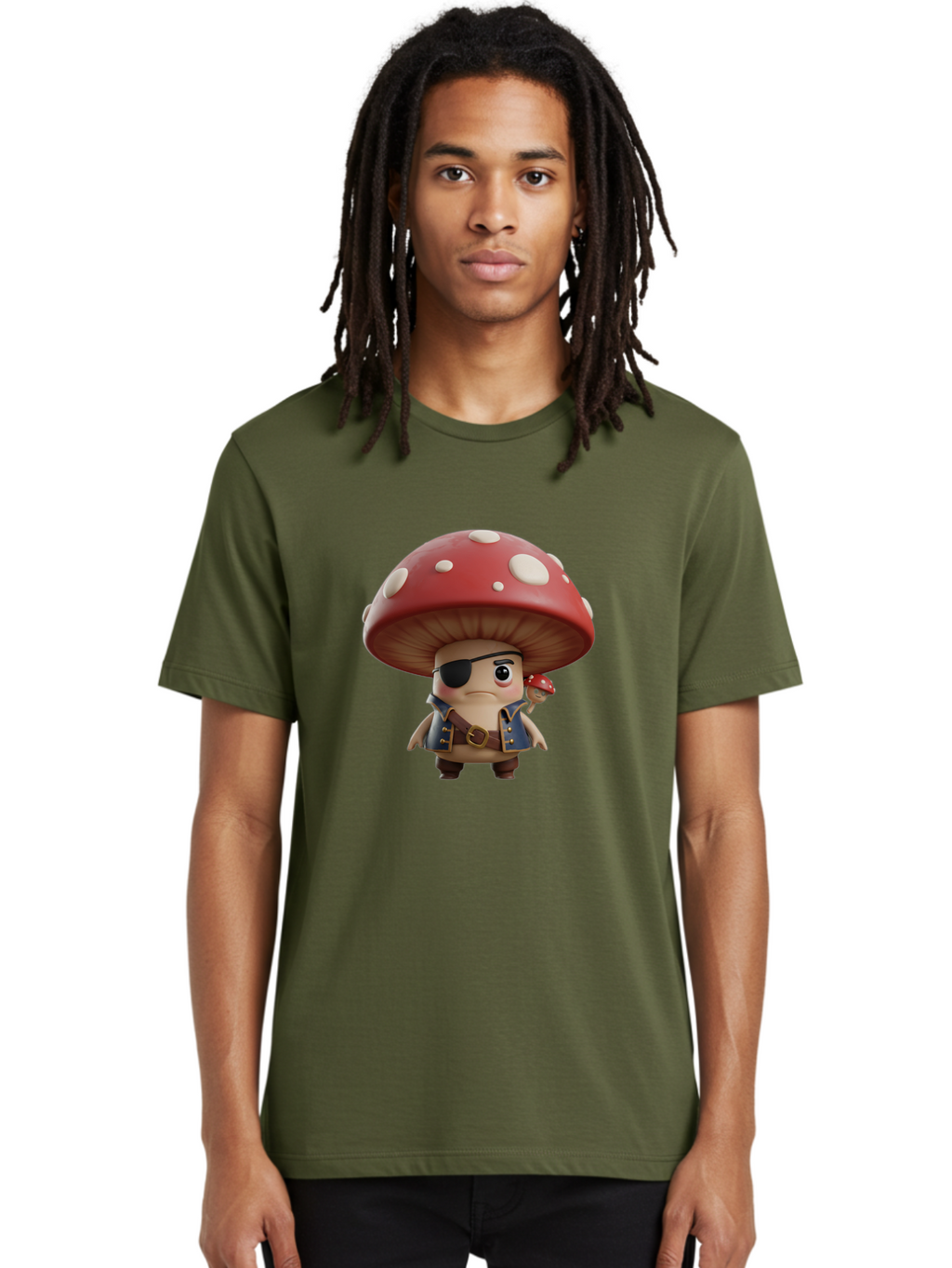 Pirate-Mushroom Men'S Graphic Tee, 100% Cotton, Comfortable Casual Summer Wear, Machine Washable, Vintage Camera, Old Camera, Antique Camera, Black Camera, Classic Photography, Photography Equipment, Nostalgic Device, Film Camera, Camera Art Ban146