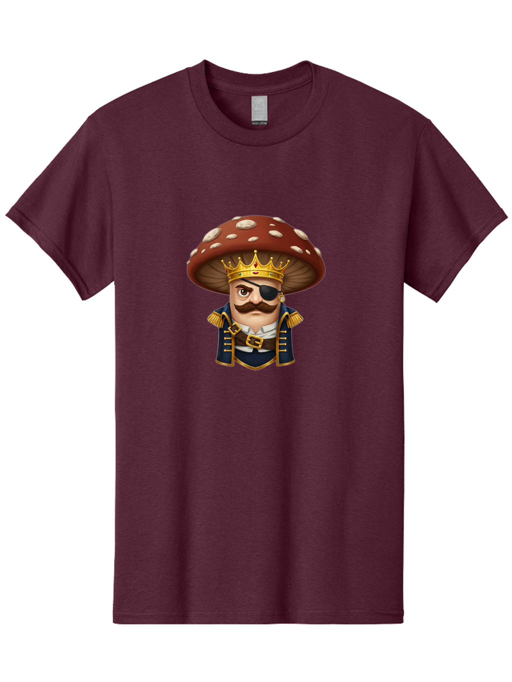 Pirate-Shroom-1 Men'S Graphic Tee, 100% Cotton, Comfortable Casual Summer Wear, Machine Washable, Vintage Camera, Old Camera, Antique Camera, Black Camera, Classic Photography, Photography Equipment, Nostalgic Device, Film Camera, Camera Art Ban147