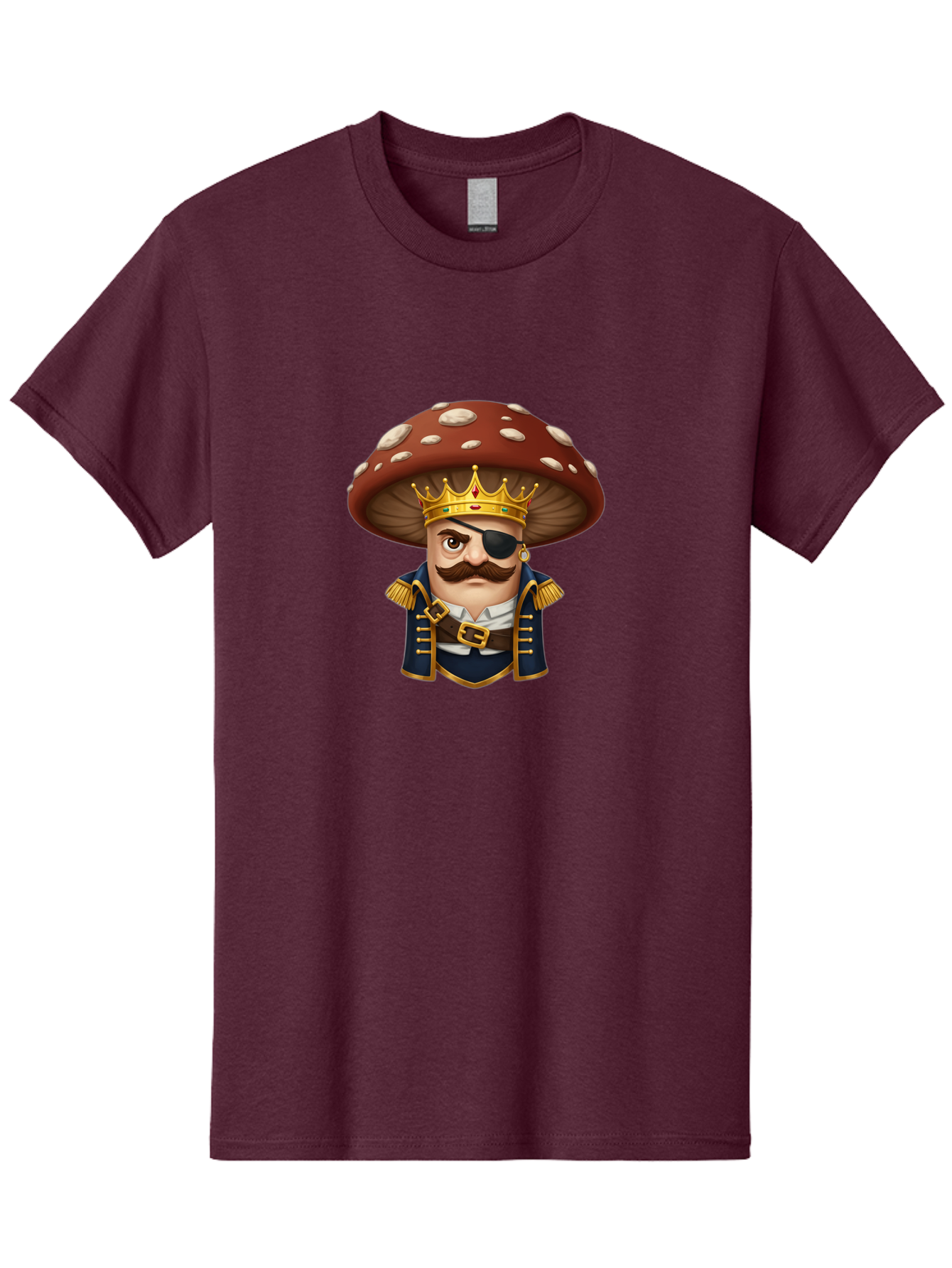 Pirate-Shroom-1 Men'S Graphic Tee, 100% Cotton, Comfortable Casual Summer Wear, Machine Washable, Vintage Camera, Old Camera, Antique Camera, Black Camera, Classic Photography, Photography Equipment, Nostalgic Device, Film Camera, Camera Art Ban147