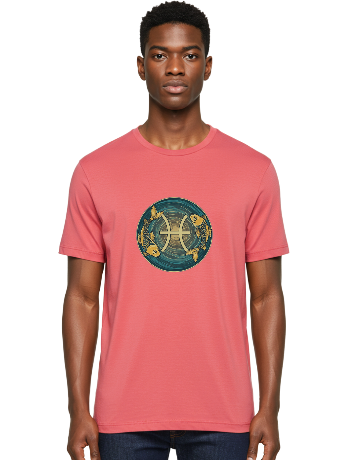 Pisces-Symbol-2 Men'S Graphic Tee, 100% Cotton, Comfortable Casual Summer Wear, Machine Washable, Vintage Camera, Old Camera, Antique Camera, Black Camera, Classic Photography, Photography Equipment, Nostalgic Device, Film Camera, Camera Art Ban151