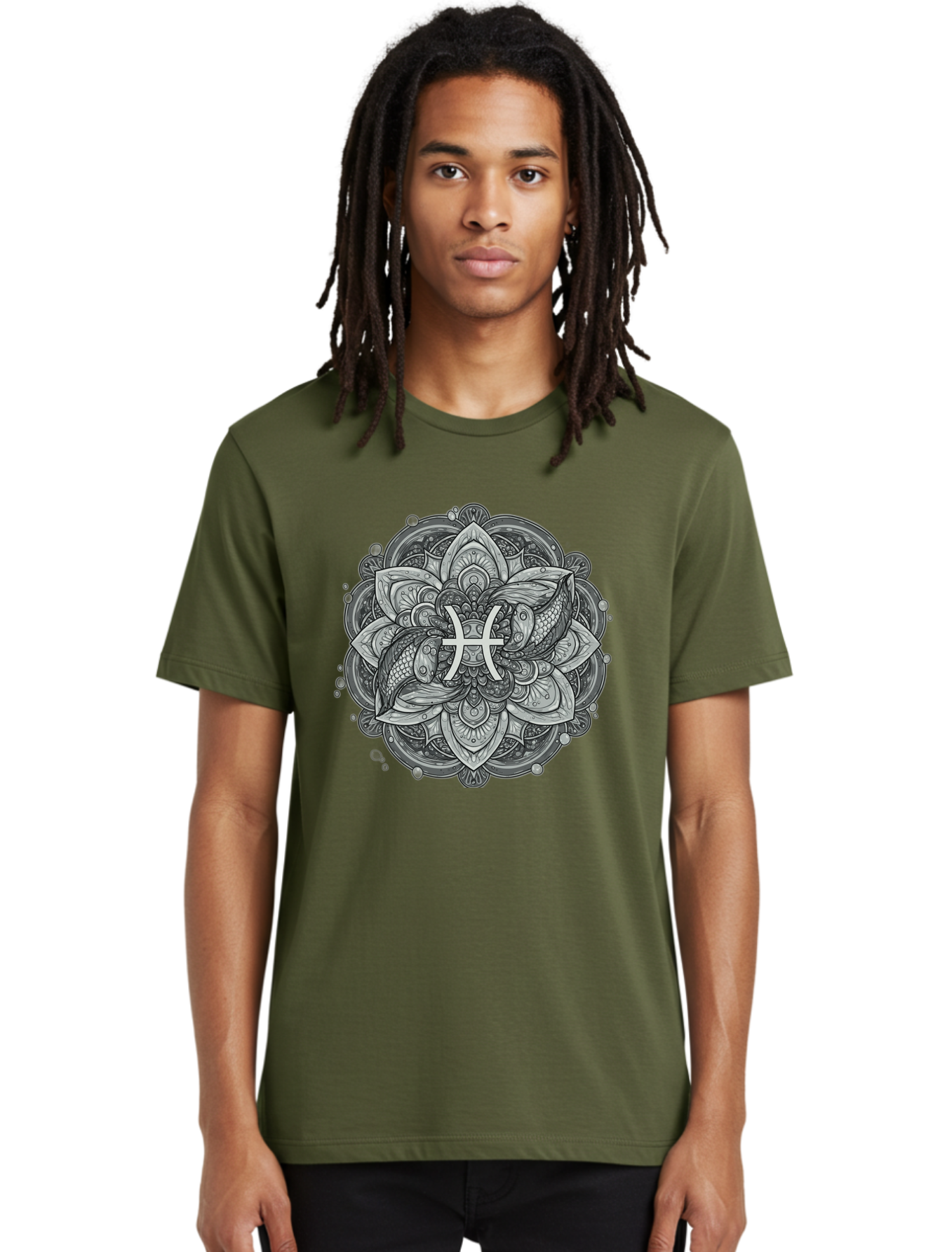 Pisces-Symbol-Mandala Men'S Graphic Tee, 100% Cotton, Comfortable Casual Summer Wear, Machine Washable, Vintage Camera, Old Camera, Antique Camera, Black Camera, Classic Photography, Photography Equipment, Nostalgic Device, Film Camera, Ban152