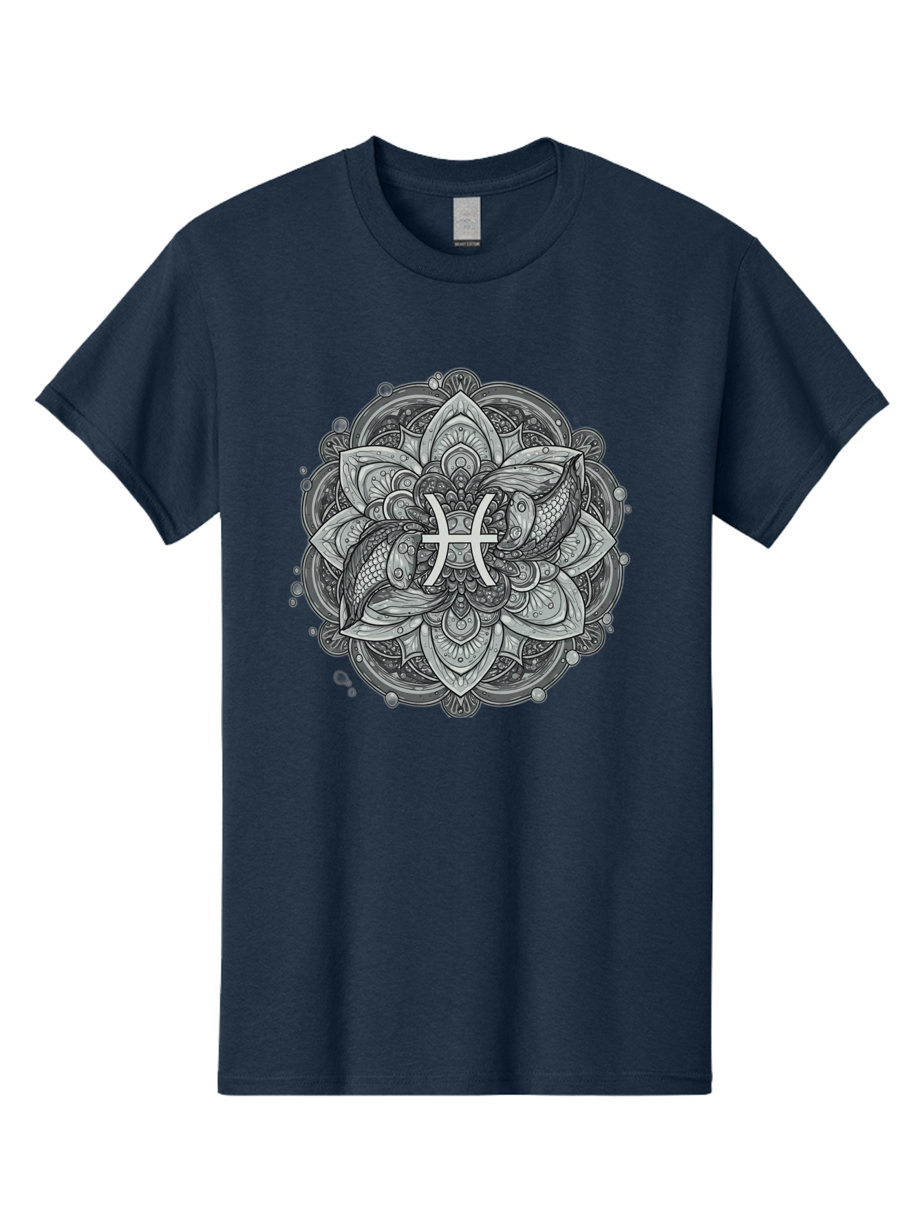 Pisces-Symbol-Mandala Men'S Graphic Tee, 100% Cotton, Comfortable Casual Summer Wear, Machine Washable, Vintage Camera, Old Camera, Antique Camera, Black Camera, Classic Photography, Photography Equipment, Nostalgic Device, Film Camera, Ban152