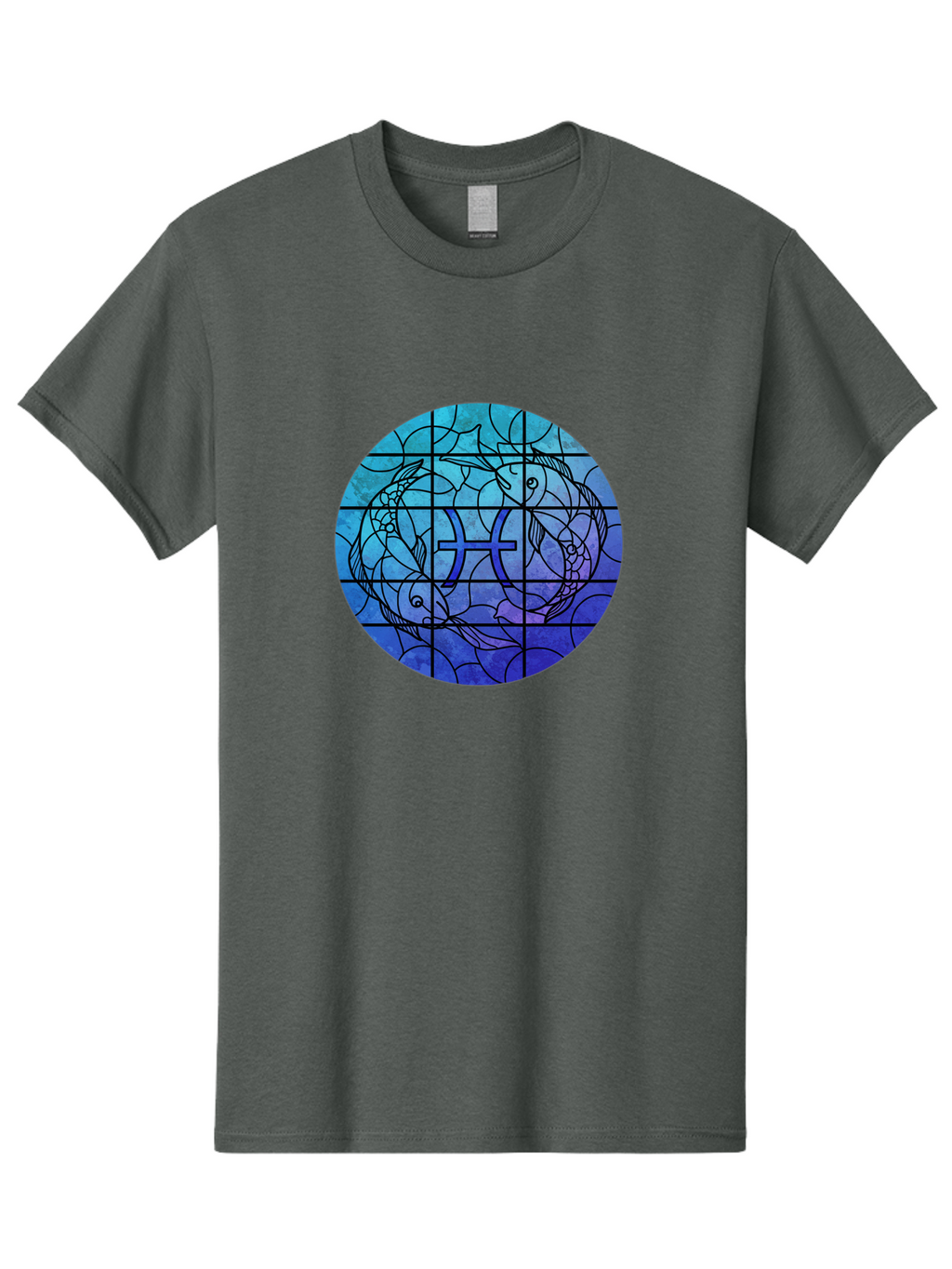 Pisces-Symbol-Stained-Glass Men'S Graphic Tee, 100% Cotton, Comfortable Casual Summer Wear, Machine Washable, Vintage Camera, Old Camera, Antique Camera, Black Camera, Classic Photography, Photography Equipment, Nostalgic Device, Film Camera, Ban153