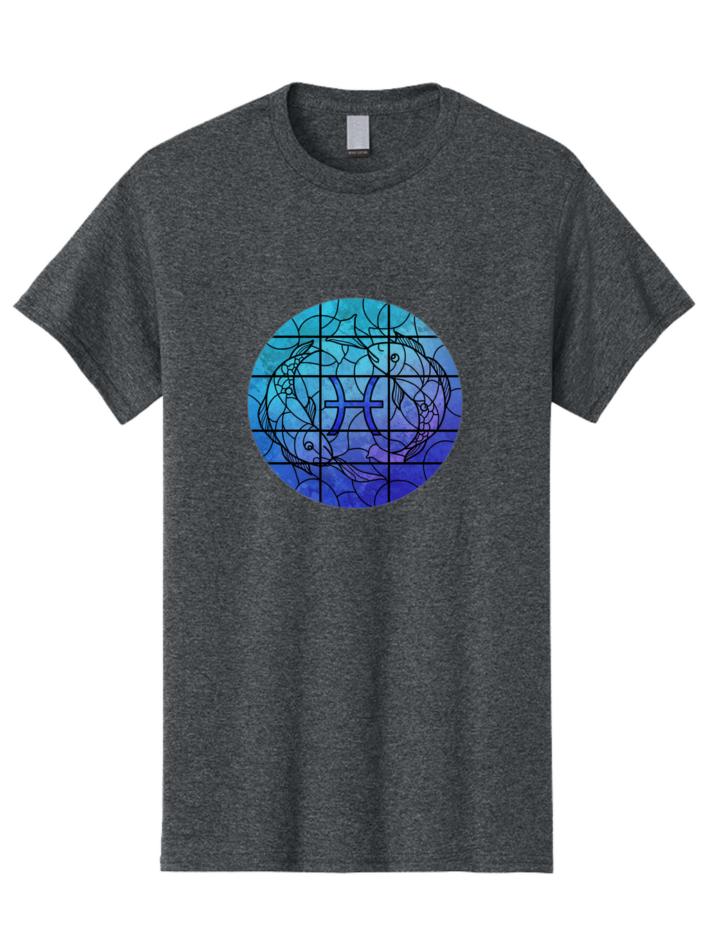 Pisces-Symbol-Stained-Glass Men'S Graphic Tee, 100% Cotton, Comfortable Casual Summer Wear, Machine Washable, Vintage Camera, Old Camera, Antique Camera, Black Camera, Classic Photography, Photography Equipment, Nostalgic Device, Film Camera, Ban153