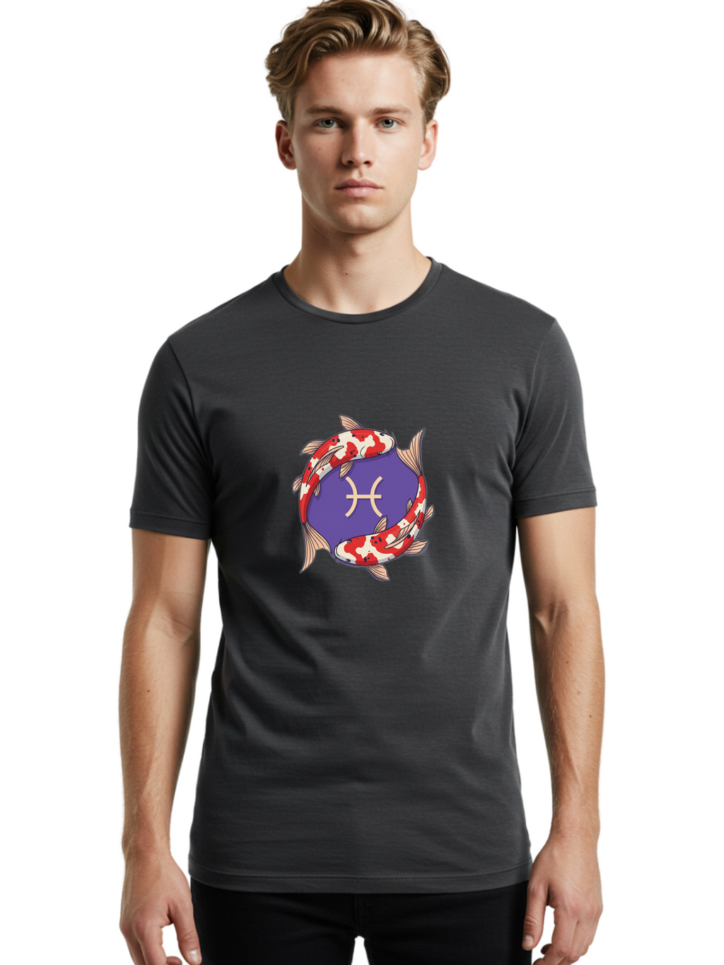 Pisces-Symbol Men'S Graphic Tee, 100% Cotton, Comfortable Casual Summer Wear, Machine Washable, Vintage Camera, Old Camera, Antique Camera, Black Camera, Classic Photography, Photography Equipment, Nostalgic Device, Film Camera, Camera Art Ban154