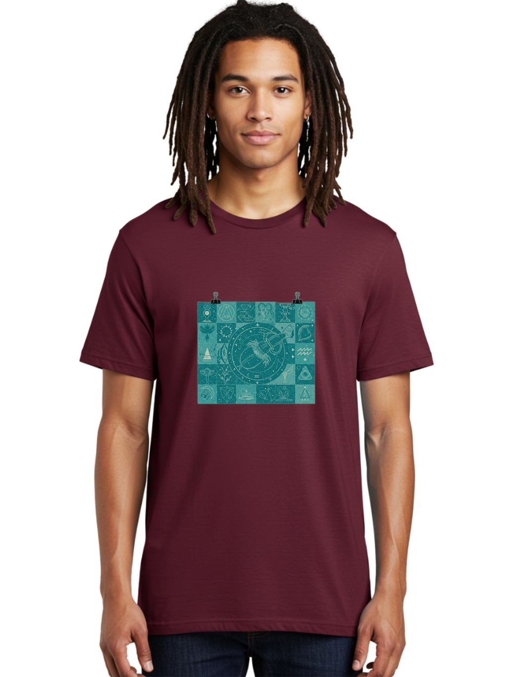 Pisces-Zodiac-Poster Men'S Graphic Tee, 100% Cotton, Comfortable Casual Summer Wear, Machine Washable, Vintage Camera, Old Camera, Antique Camera, Black Camera, Classic Photography, Photography Equipment, Nostalgic Device, Film Camera, Ban155