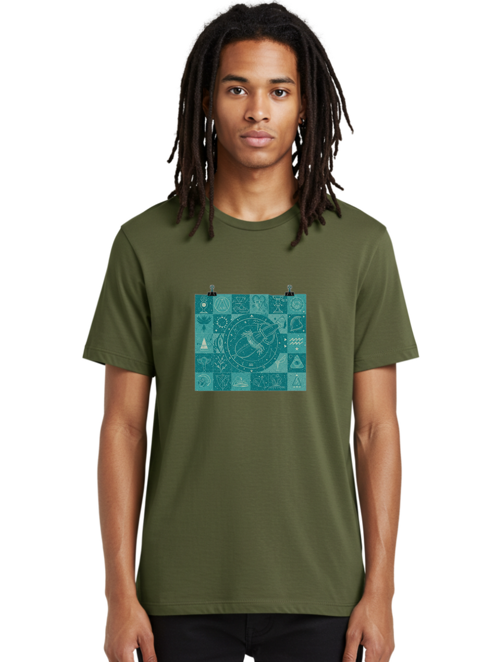 Pisces-Zodiac-Poster Men'S Graphic Tee, 100% Cotton, Comfortable Casual Summer Wear, Machine Washable, Vintage Camera, Old Camera, Antique Camera, Black Camera, Classic Photography, Photography Equipment, Nostalgic Device, Film Camera, Ban155
