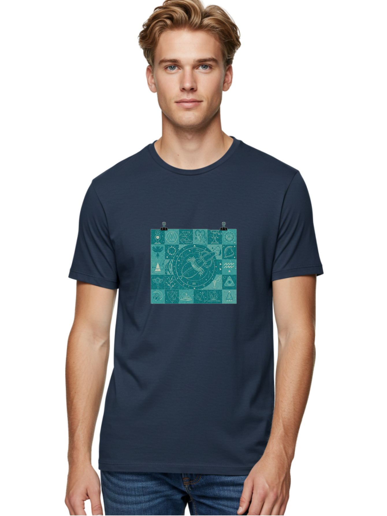 Pisces-Zodiac-Poster Men'S Graphic Tee, 100% Cotton, Comfortable Casual Summer Wear, Machine Washable, Vintage Camera, Old Camera, Antique Camera, Black Camera, Classic Photography, Photography Equipment, Nostalgic Device, Film Camera, Ban155