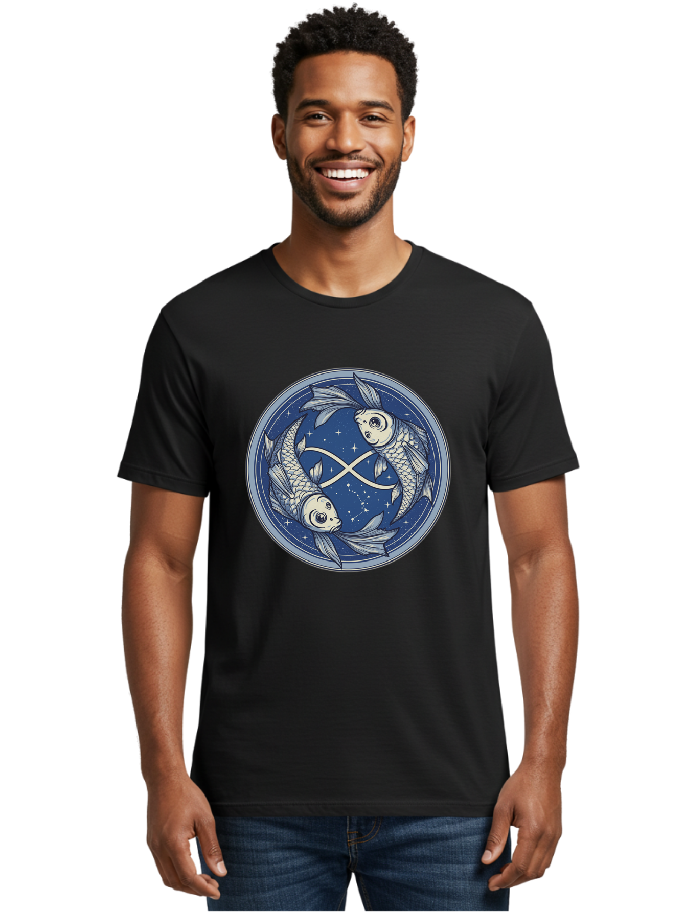 Pisces-Zodiac-Symbol-1 Men'S Graphic Tee, 100% Cotton, Comfortable Casual Summer Wear, Machine Washable, Vintage Camera, Old Camera, Antique Camera, Black Camera, Classic Photography, Photography Equipment, Nostalgic Device, Film Camera, Ban156