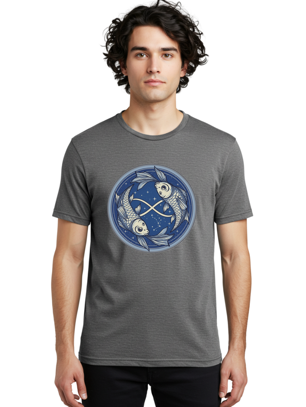 Pisces-Zodiac-Symbol-1 Men'S Graphic Tee, 100% Cotton, Comfortable Casual Summer Wear, Machine Washable, Vintage Camera, Old Camera, Antique Camera, Black Camera, Classic Photography, Photography Equipment, Nostalgic Device, Film Camera, Ban156