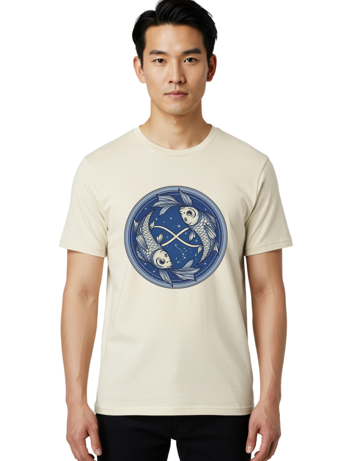 Pisces-Zodiac-Symbol-1 Men'S Graphic Tee, 100% Cotton, Comfortable Casual Summer Wear, Machine Washable, Vintage Camera, Old Camera, Antique Camera, Black Camera, Classic Photography, Photography Equipment, Nostalgic Device, Film Camera, Ban156