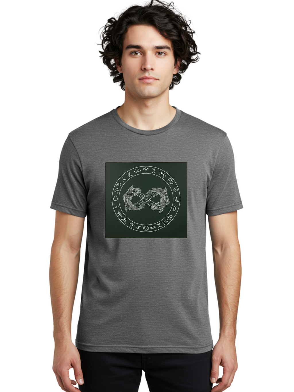 Pisces-Zodiac-Symbol-2 Men'S Graphic Tee, 100% Cotton, Comfortable Casual Summer Wear, Machine Washable, Vintage Camera, Old Camera, Antique Camera, Black Camera, Classic Photography, Photography Equipment, Nostalgic Device, Film Camera, Ban157