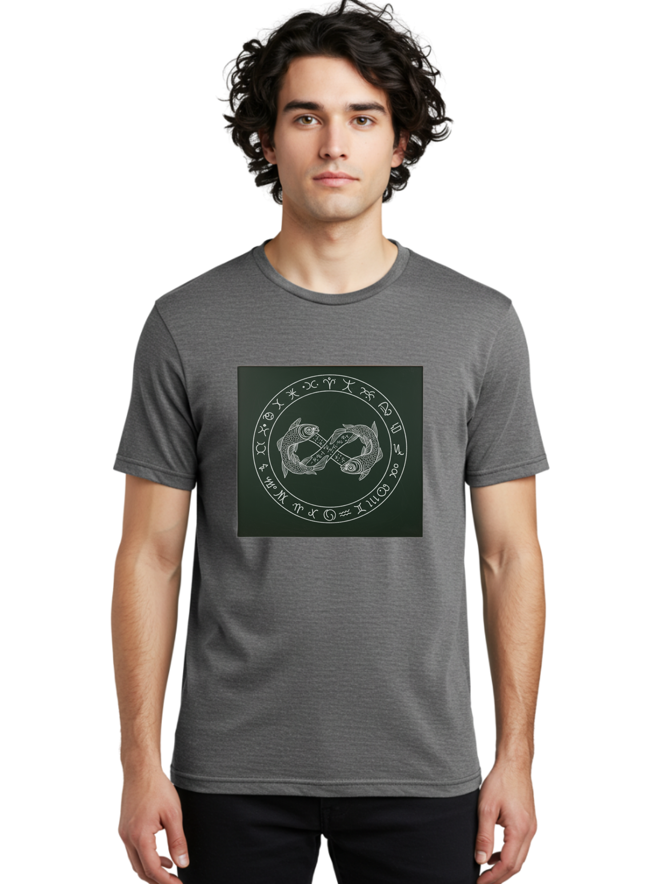 Pisces-Zodiac-Symbol-2 Men'S Graphic Tee, 100% Cotton, Comfortable Casual Summer Wear, Machine Washable, Vintage Camera, Old Camera, Antique Camera, Black Camera, Classic Photography, Photography Equipment, Nostalgic Device, Film Camera, Ban157