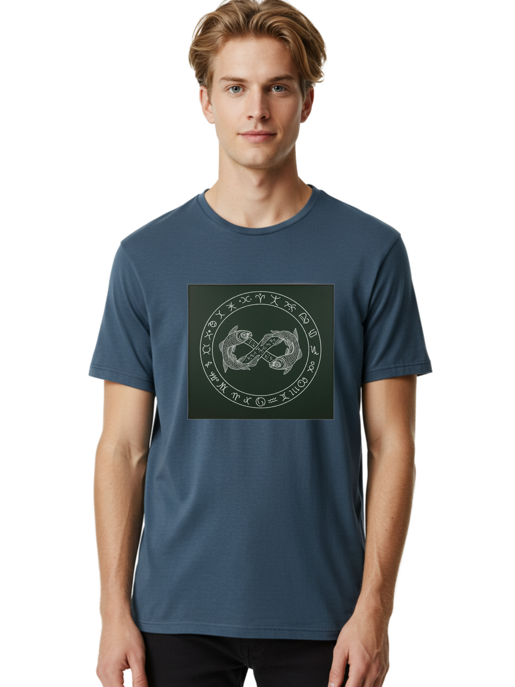 Pisces-Zodiac-Symbol-2 Men'S Graphic Tee, 100% Cotton, Comfortable Casual Summer Wear, Machine Washable, Vintage Camera, Old Camera, Antique Camera, Black Camera, Classic Photography, Photography Equipment, Nostalgic Device, Film Camera, Ban157