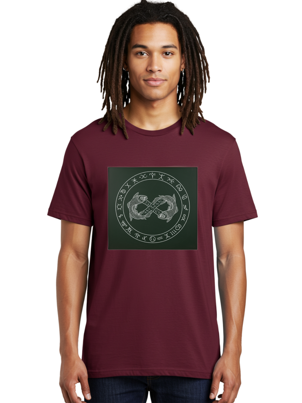 Pisces-Zodiac-Symbol-2 Men'S Graphic Tee, 100% Cotton, Comfortable Casual Summer Wear, Machine Washable, Vintage Camera, Old Camera, Antique Camera, Black Camera, Classic Photography, Photography Equipment, Nostalgic Device, Film Camera, Ban157