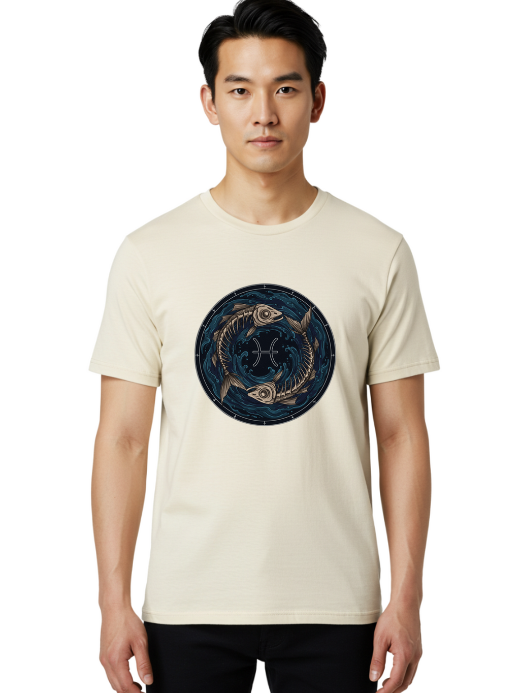 Pisces-Zodiac Men'S Graphic Tee, 100% Cotton, Comfortable Casual Summer Wear, Machine Washable, Vintage Camera, Old Camera, Antique Camera, Black Camera, Classic Photography, Photography Equipment, Nostalgic Device, Film Camera, Camera Art Ban159
