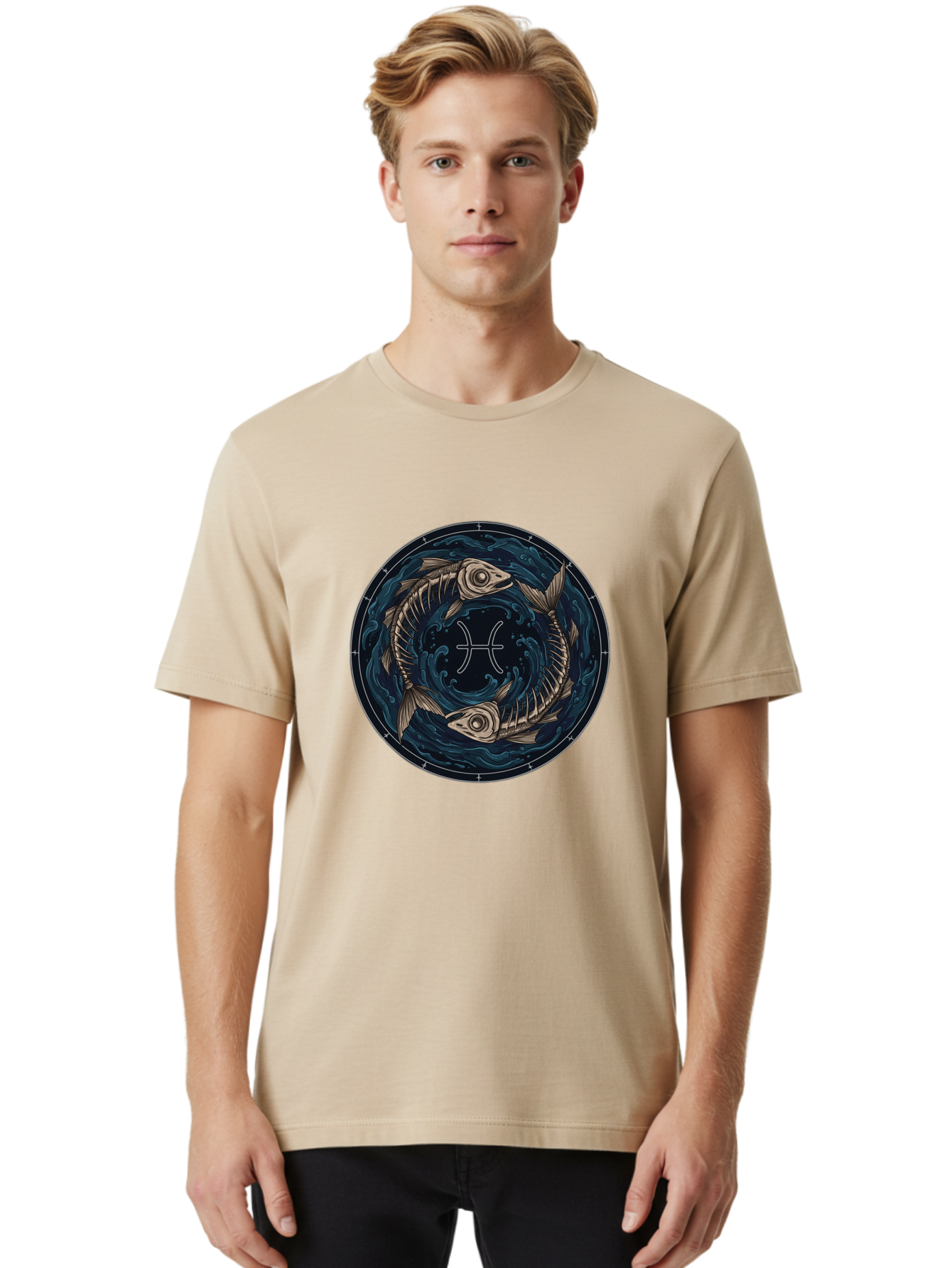 Pisces-Zodiac Men'S Graphic Tee, 100% Cotton, Comfortable Casual Summer Wear, Machine Washable, Vintage Camera, Old Camera, Antique Camera, Black Camera, Classic Photography, Photography Equipment, Nostalgic Device, Film Camera, Camera Art Ban159