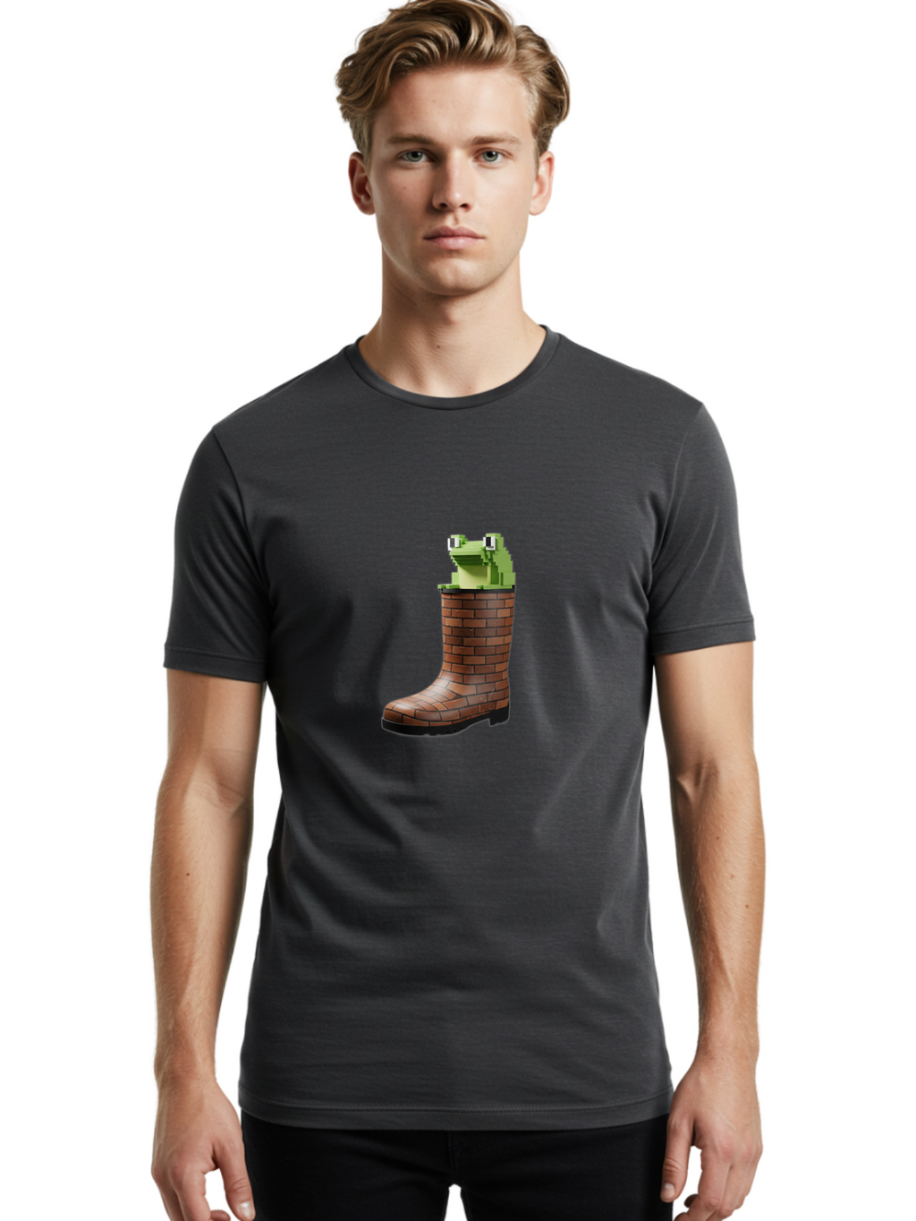 Pixel-Frog Men'S Graphic Tee, 100% Cotton, Comfortable Casual Summer Wear, Machine Washable, Vintage Camera, Old Camera, Antique Camera, Black Camera, Classic Photography, Photography Equipment, Nostalgic Device, Film Camera, Camera Art Ban161
