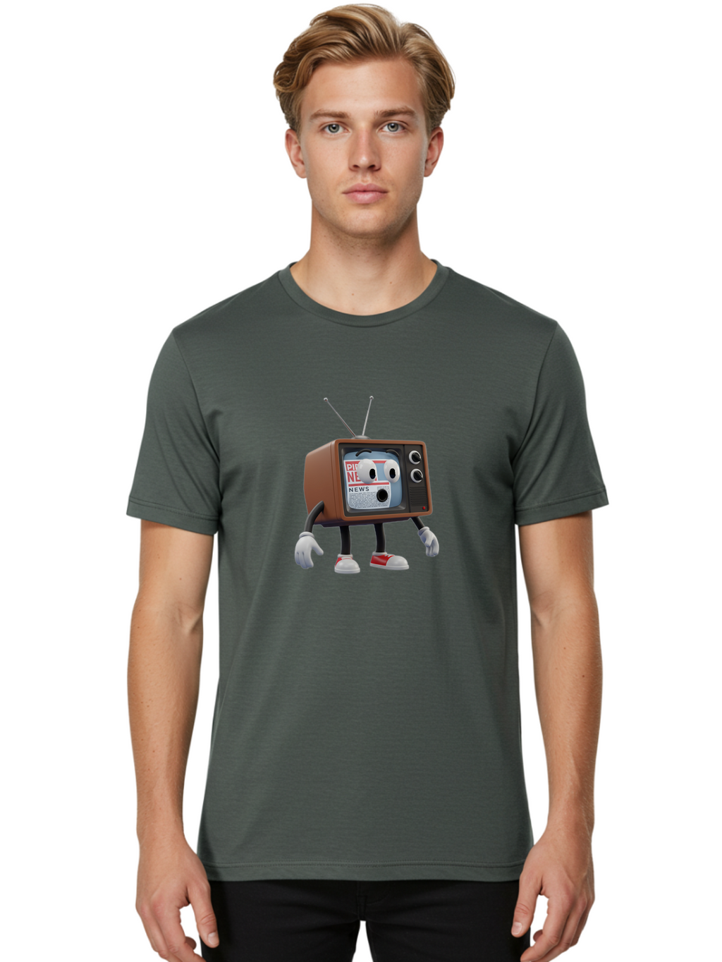 Pixel-News Men'S Graphic Tee, 100% Cotton, Comfortable Casual Summer Wear, Machine Washable, Vintage Camera, Old Camera, Antique Camera, Black Camera, Classic Photography, Photography Equipment, Nostalgic Device, Film Camera, Camera Art Ban162
