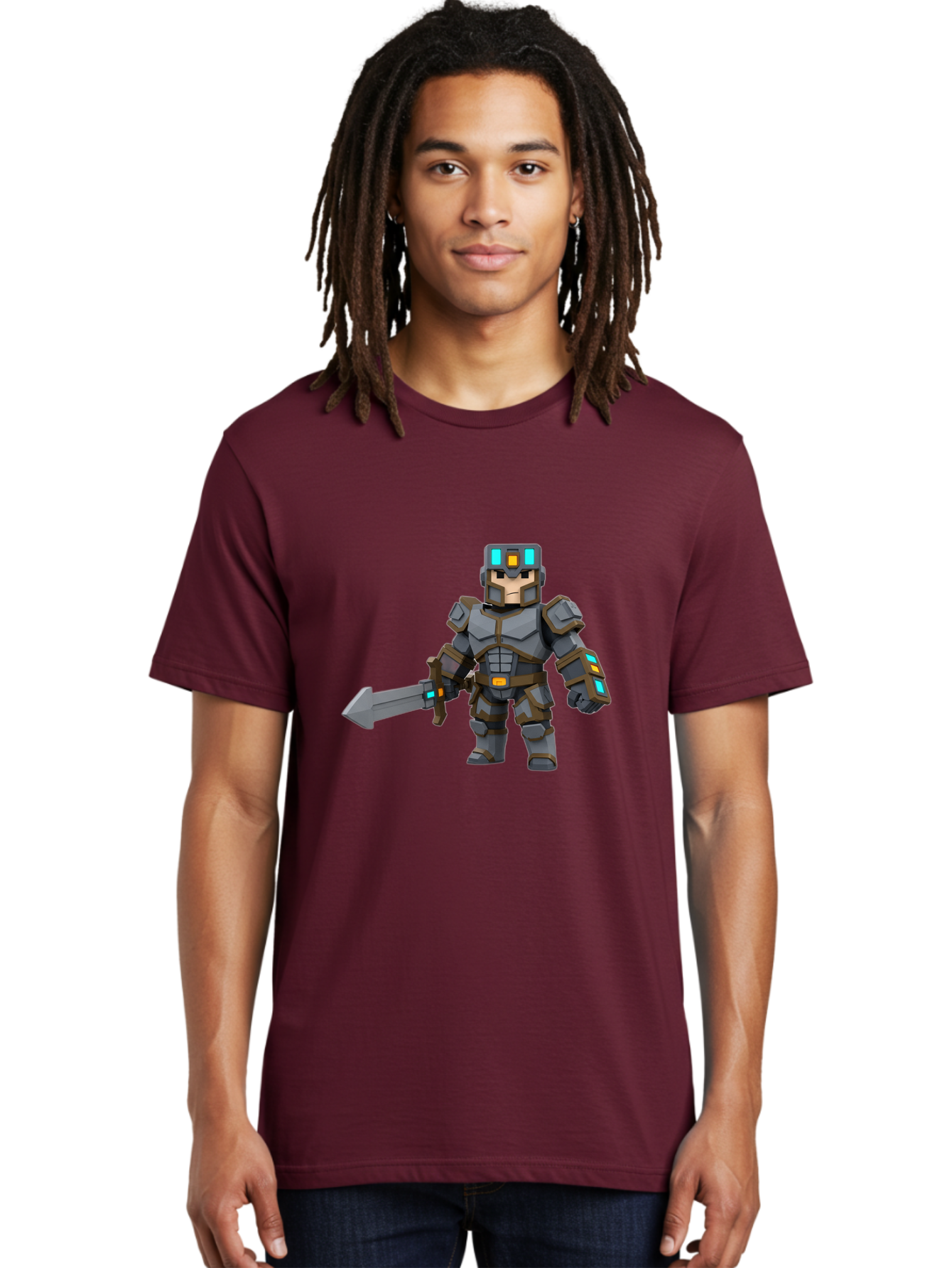 Pixelated-Knight Men'S Graphic Tee, 100% Cotton, Comfortable Casual Summer Wear, Machine Washable, Vintage Camera, Old Camera, Antique Camera, Black Camera, Classic Photography, Photography Equipment, Nostalgic Device, Film Camera, Camera Art Ban165