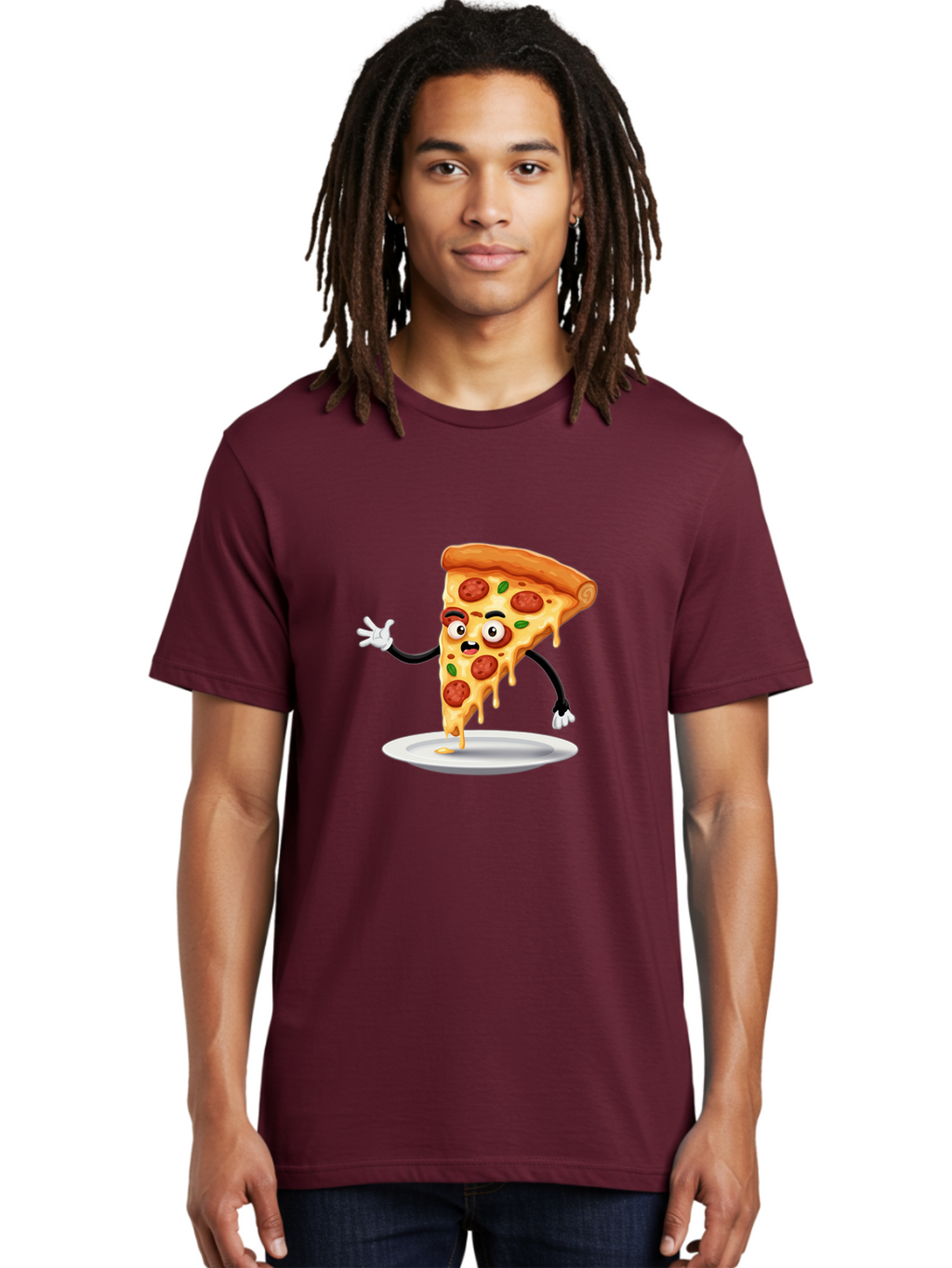 Pizza-Slice-1 Men'S Graphic Tee, 100% Cotton, Comfortable Casual Summer Wear, Machine Washable, Vintage Camera, Old Camera, Antique Camera, Black Camera, Classic Photography, Photography Equipment, Nostalgic Device, Film Camera, Camera Art Ban167